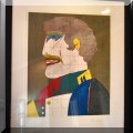 A15. Richard Lindner "Profile" signed artist's proof.